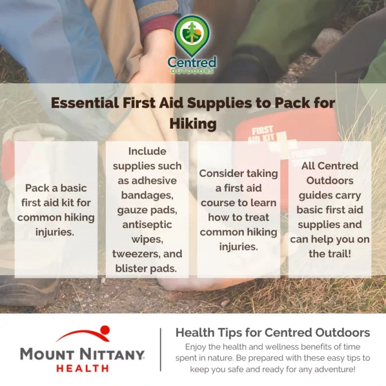 Essential First Aid Supplies to Pack for Hiking