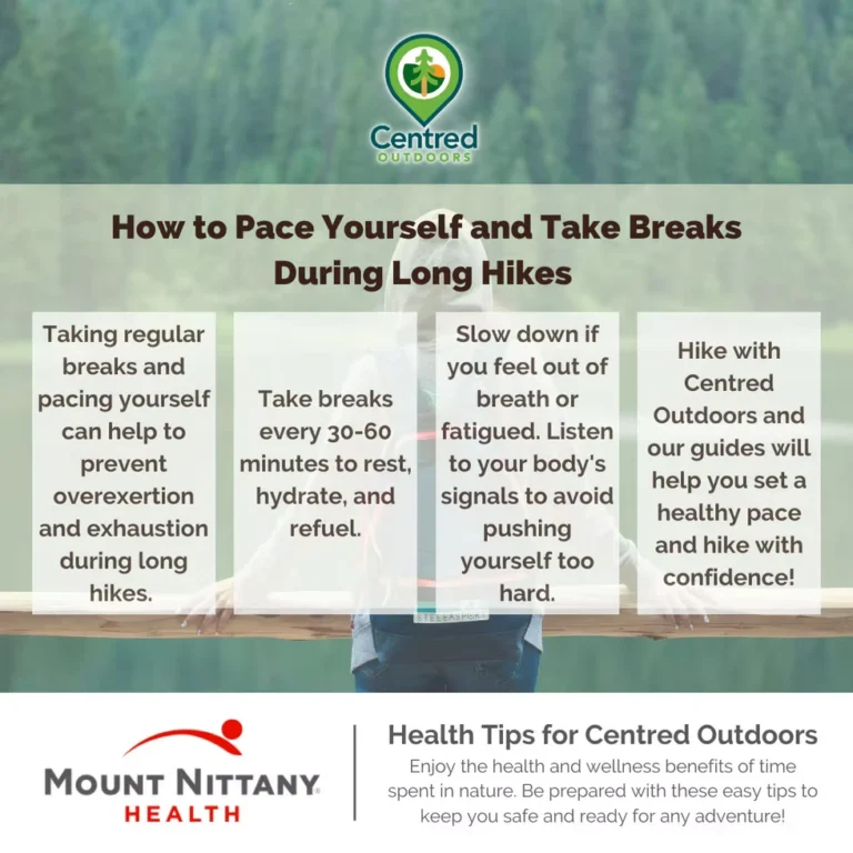 How to Pace Yourself & Take Breaks During Long Hikes