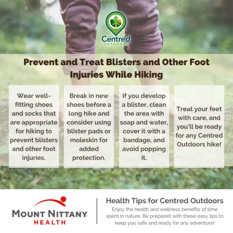 Prevent & Treat Blisters and Other Foot Injuries While Hiking