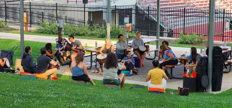 WW Drum Circle_Sidney Friedman Park (9)