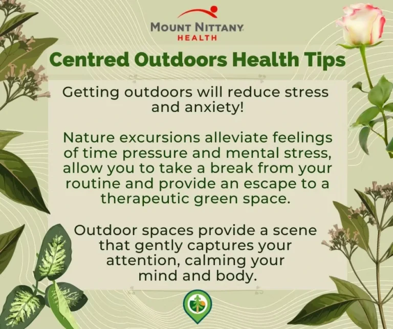 Getting Outdoors Will Reduce Stress & Anxiety