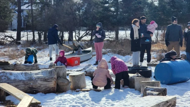 Outdoor Free Play day at Millbrook Marsh