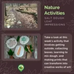 Salt Dough Leaf Impressions
