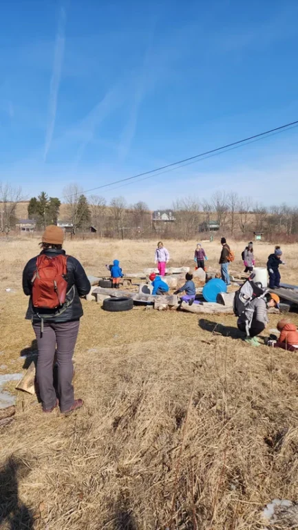 Outdoor Free Play day at Millbrook Marsh