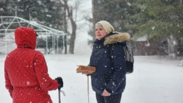 Winter Forest Therapy at Rhoneymeade