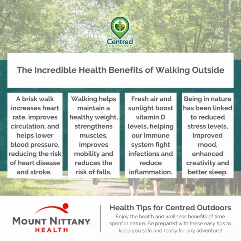 The Incredible Health Benefits of Walking Outside
